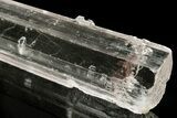 Water-Clear, Selenite Crystal with Hematite Phantoms - China #226097-2